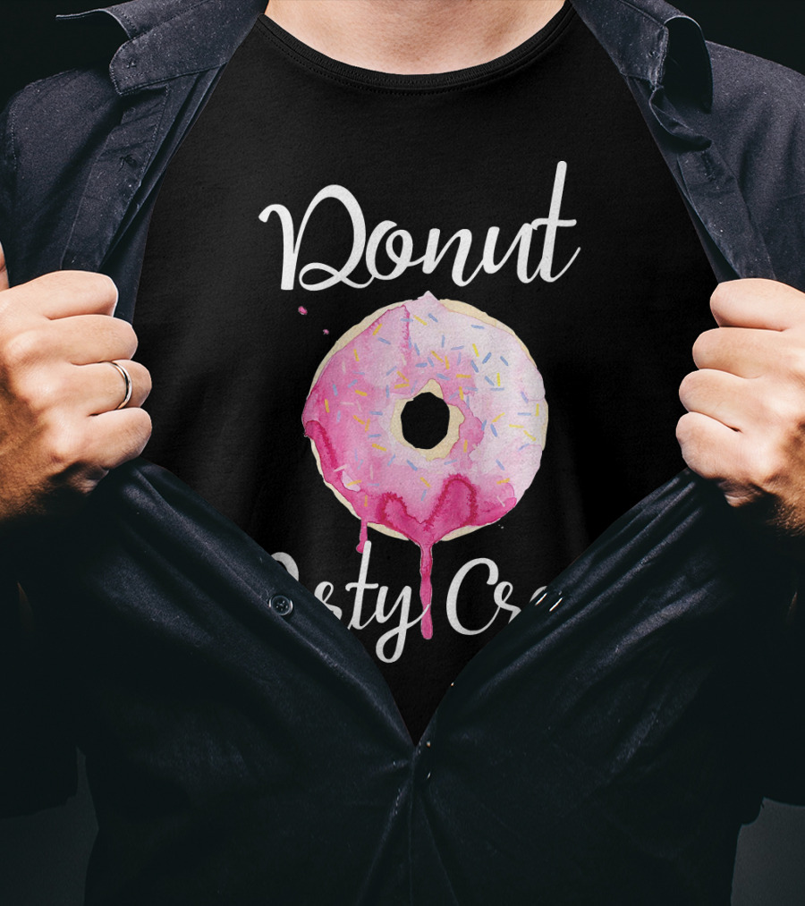 Donut Party Crew Donut Birthday T-Shirt