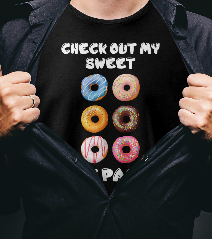 Check Out My Sweet Six Pack Donuts Variety Humor T-Shirt