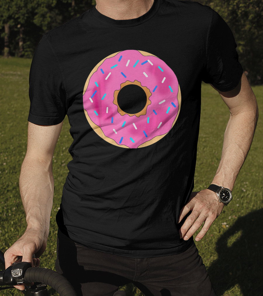 Donut Girls Tod Pink Frosted Sprinkles T-Shirt