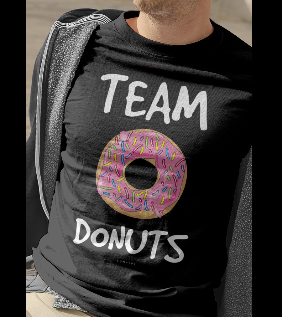 Team Donuts Funny Lumaliux T-Shirt