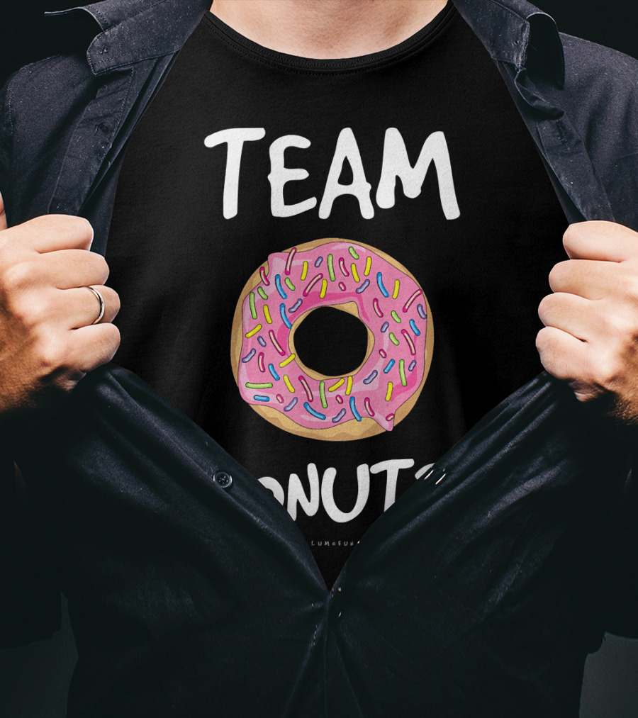 Team Donuts Funny Lumaliux T-Shirt