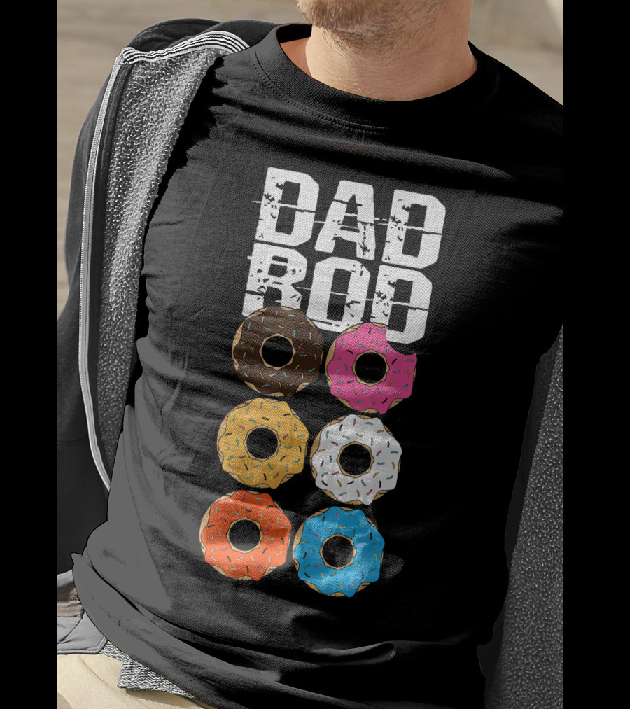 Dad Bod Six Pack Donut T-Shirt