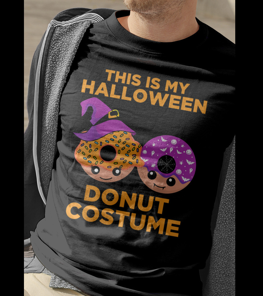 This Is My Halloween Donut Costume T-Shirt