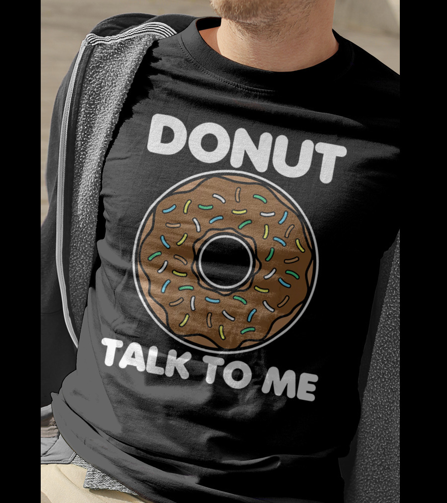 DONUT Talk To Me Choco Sprinkles T-Shirt