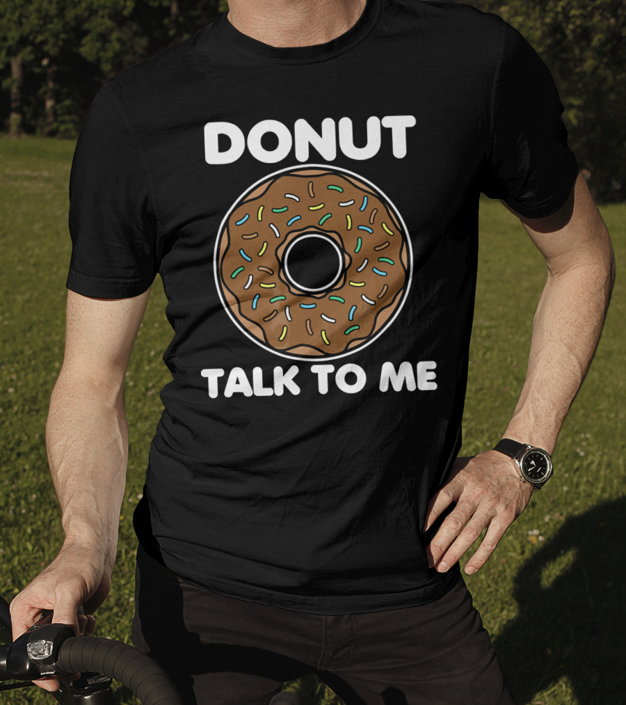 DONUT Talk To Me Choco Sprinkles T-Shirt