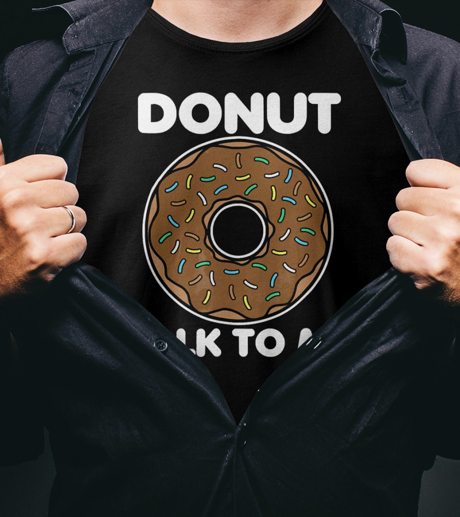 DONUT Talk To Me Choco Sprinkles T-Shirt