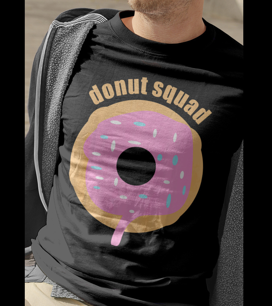 Donut Squad Funny Foodie Bakery T-Shirt