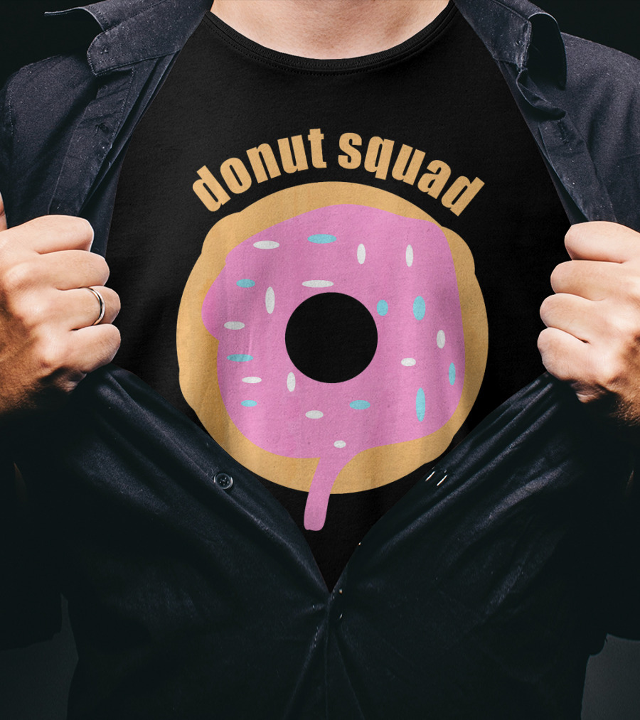 Donut Squad Funny Foodie Bakery T-Shirt