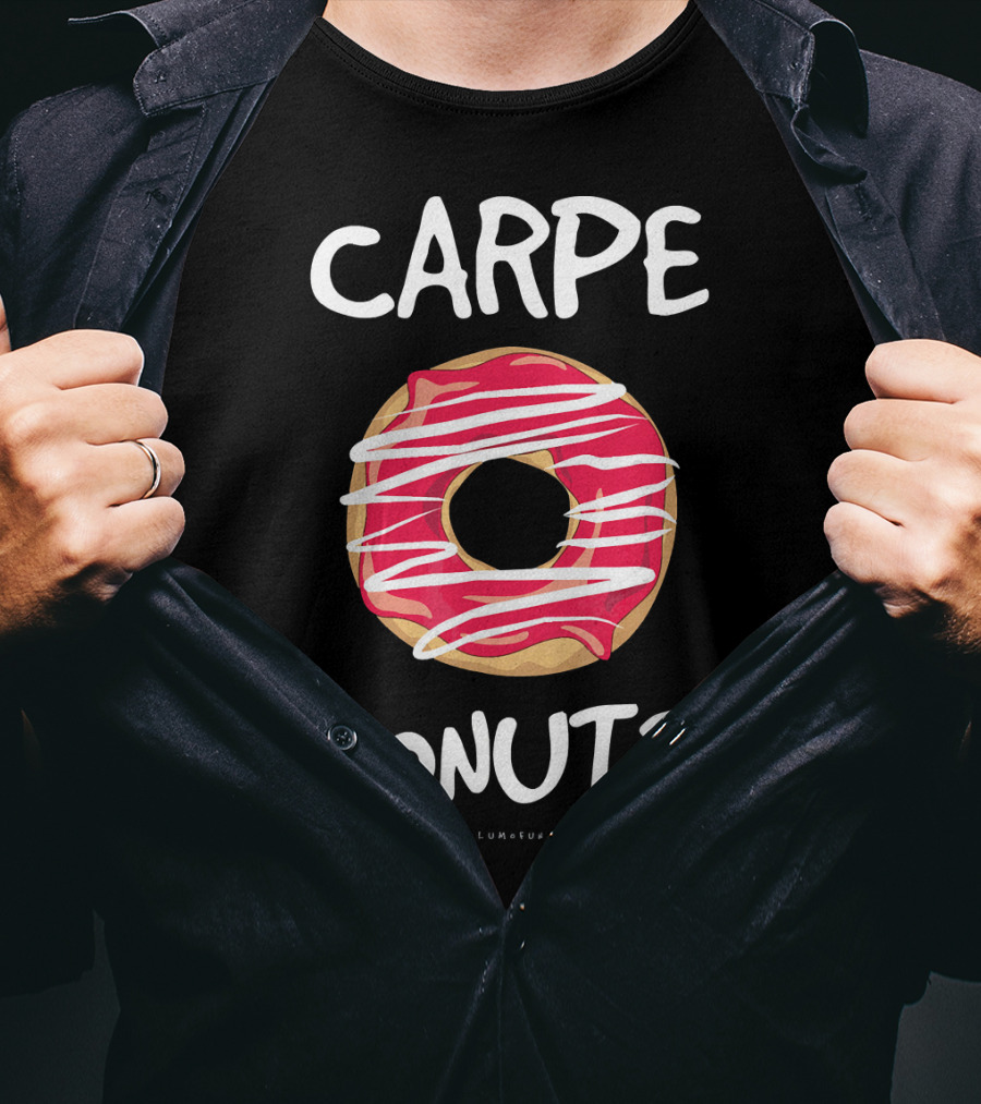 CARPE DONUTS Funny Lumaprints T-Shirt