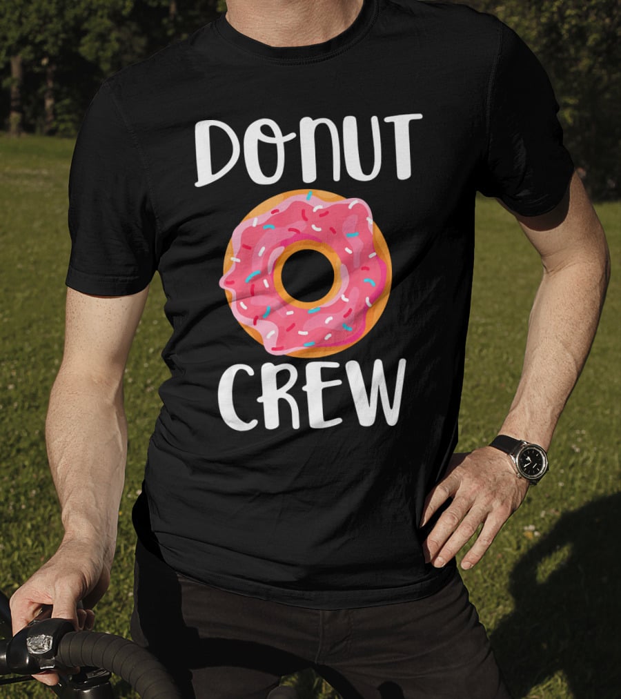 Donut Crew Doughnut Birthday Party T-Shirt