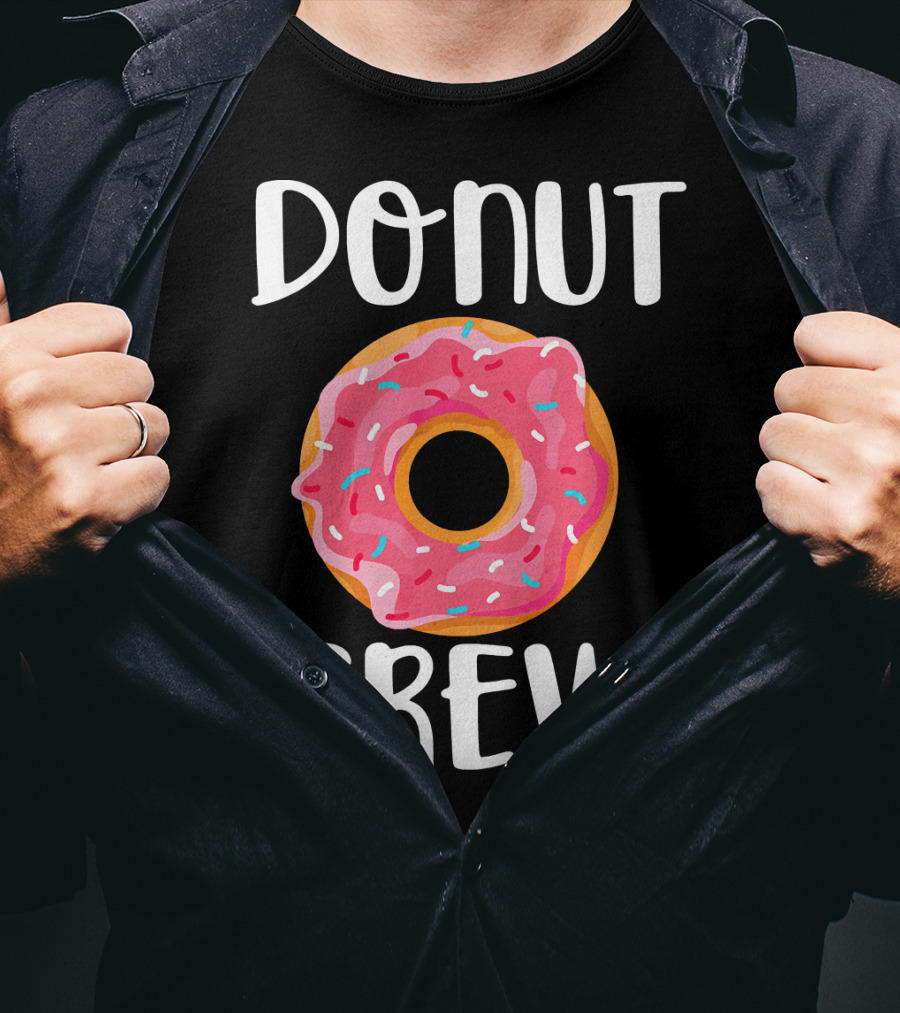 Donut Crew Doughnut Birthday Party T-Shirt