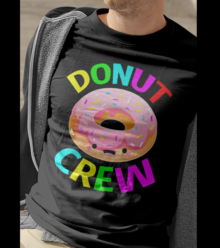 Donut Crew Birthday Celebration Party T-Shirt
