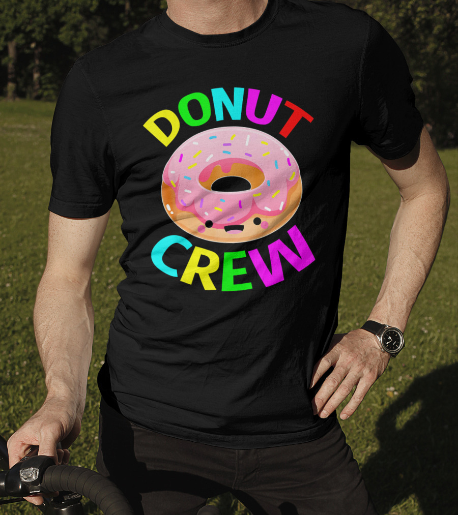 Donut Crew Birthday Celebration Party T-Shirt