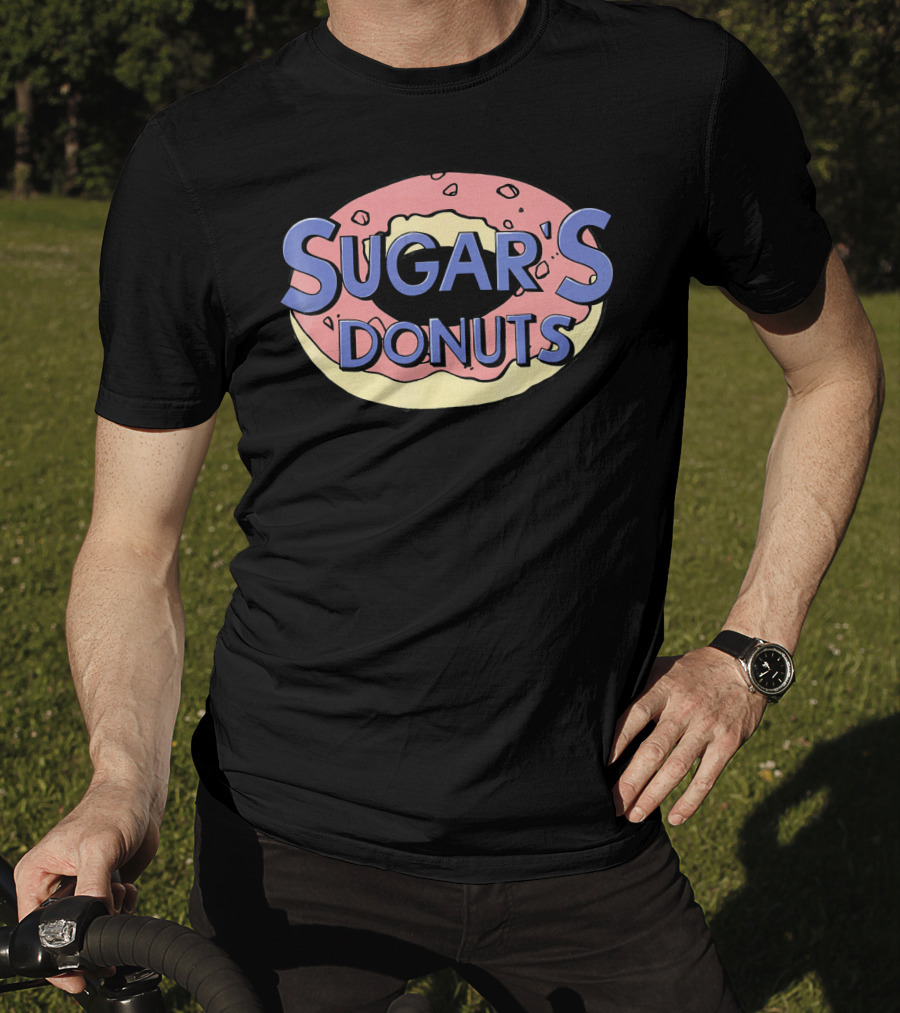 Marvel Captain Marvel Sugar's Donuts Grap Donut T-Shirt