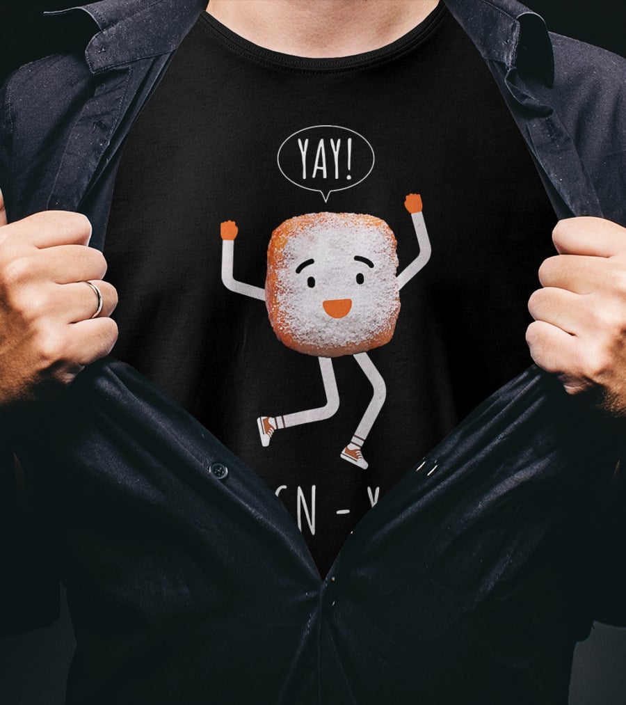 Yay Beign Yay Beignet French Donut T-Shirt