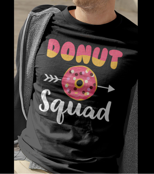 Donut Squad Funny Donut Lover Party T-Shirt