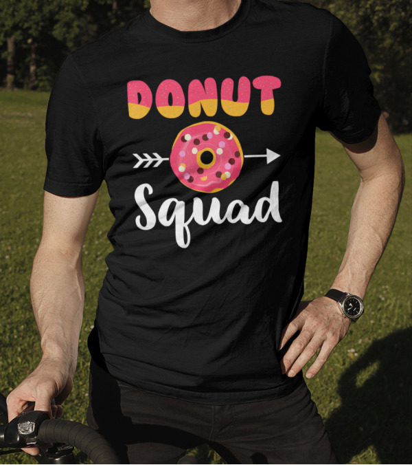 Donut Squad Funny Donut Lover Party T-Shirt