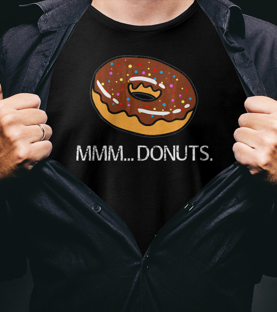 MMM. DONUTS. Chocolate Sprinkles T-Shirt