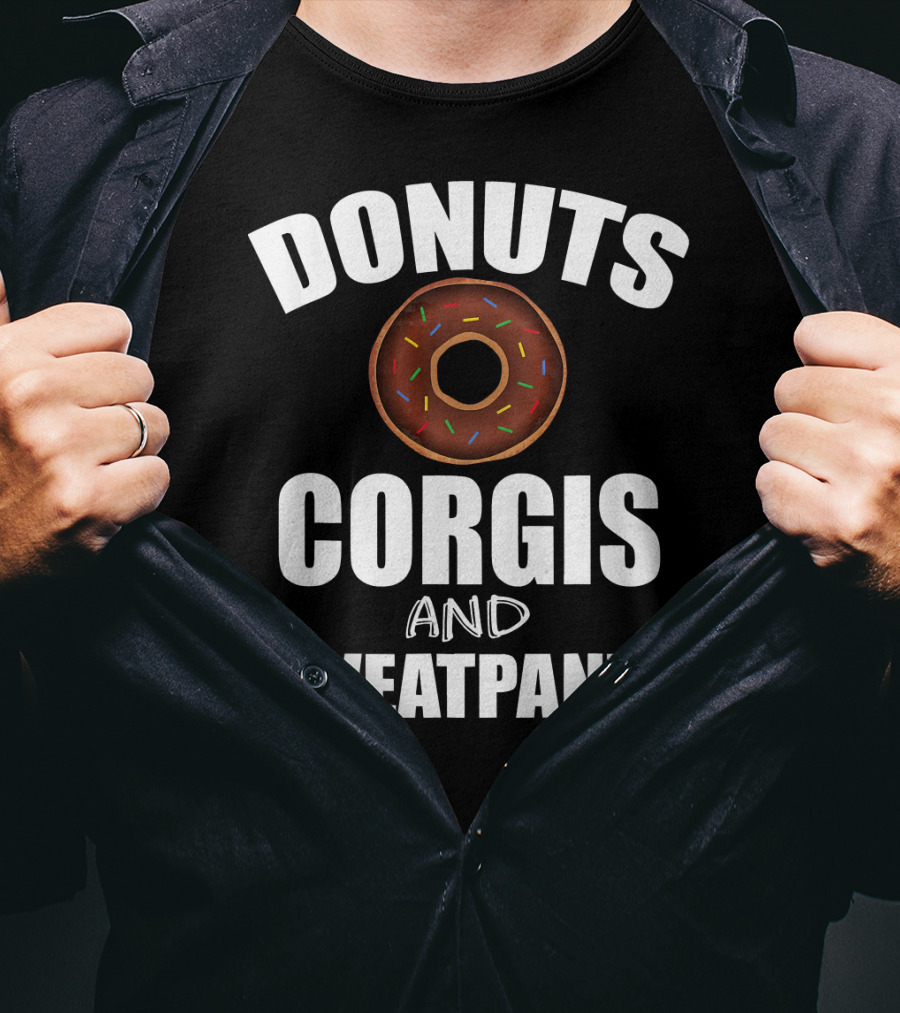 Donuts Corgis And Sweatpants T-Shirt