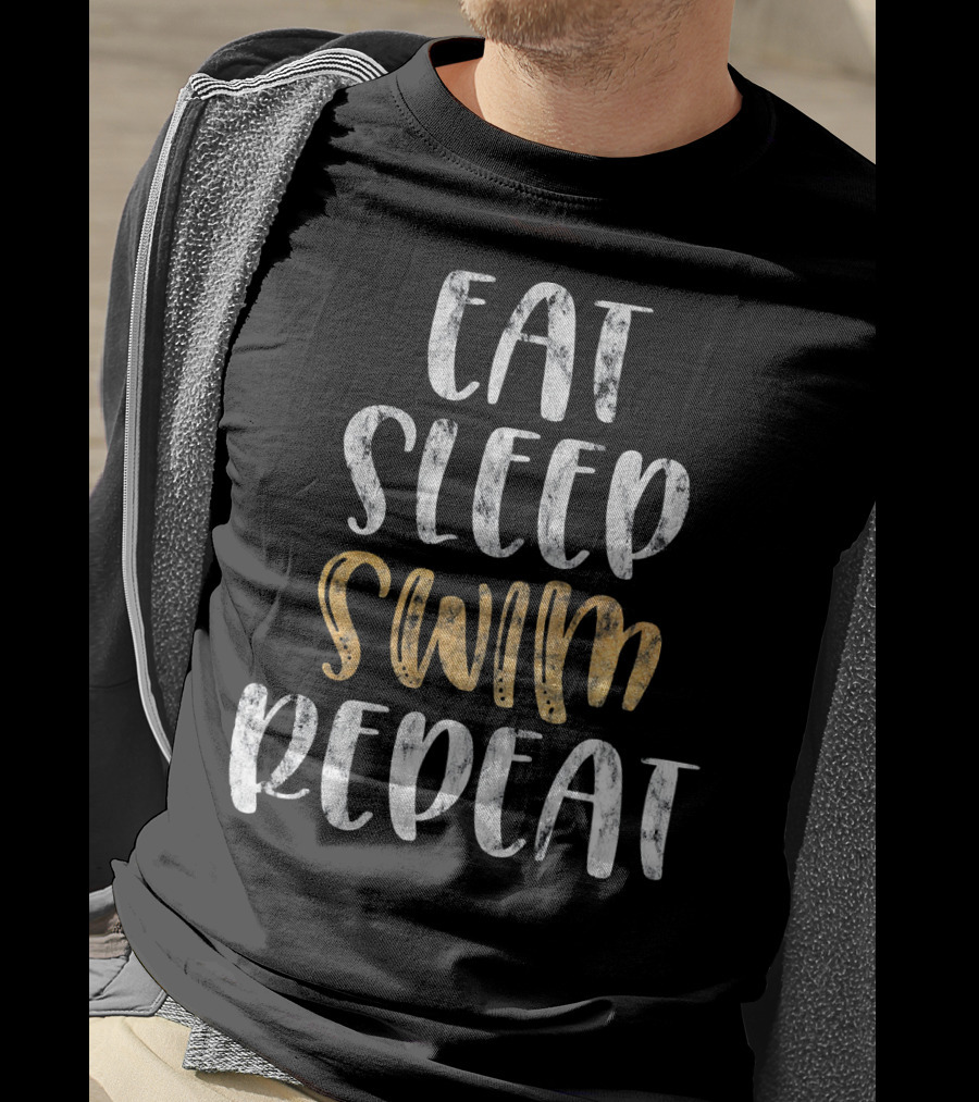 Eat Sleep Swim Repeat T-Shirt