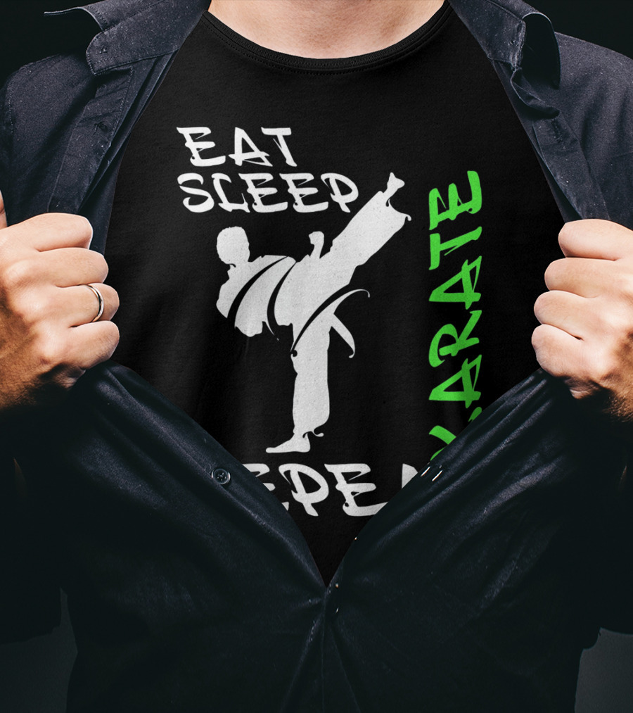 Eat Sleep Karate Repeat T-Shirt