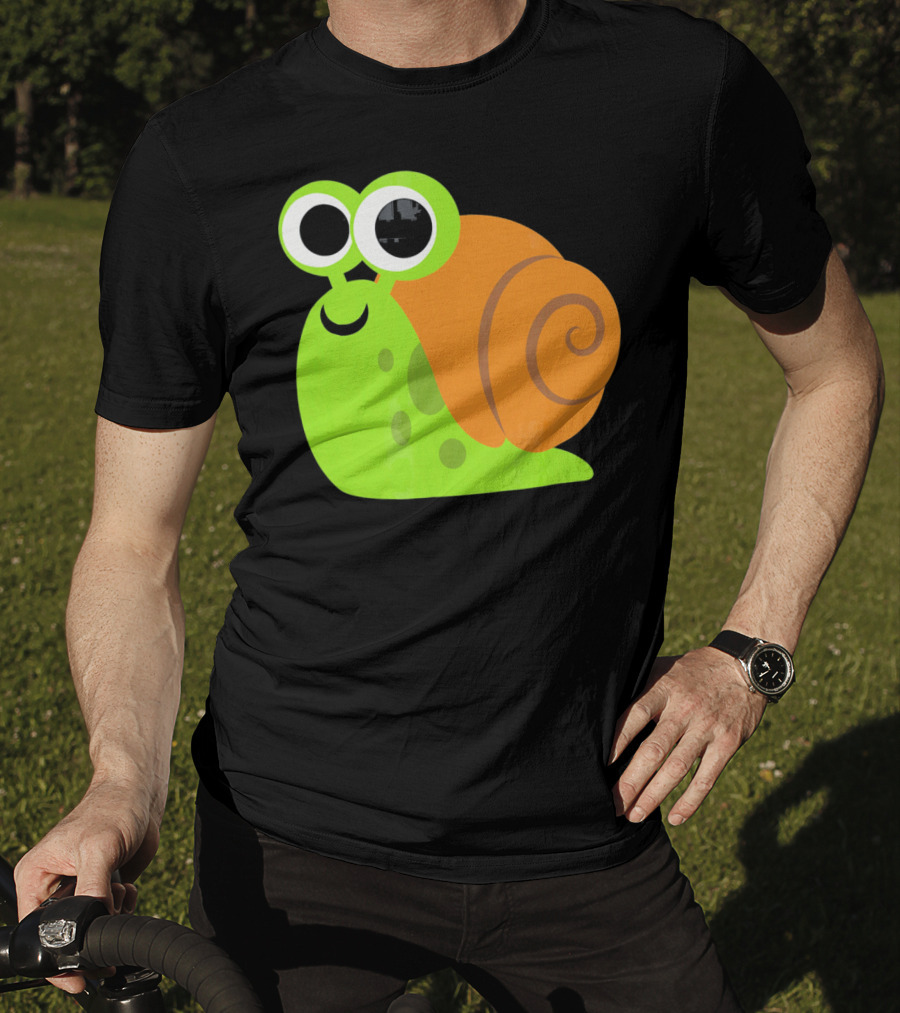 Cute Snail Emoji Lovers Shell T-Shirt