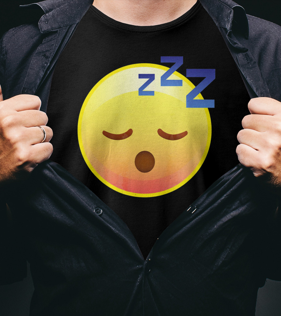 Cute Sleeping Emoji Perfect Zzz T-Shirt