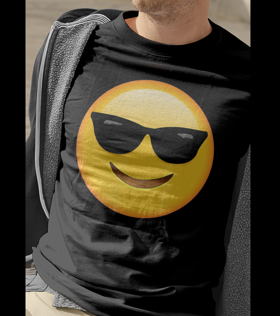 Sunglasses Emoji T-Shirt