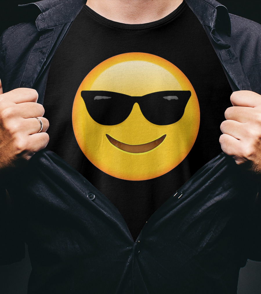 Sunglasses Emoji T-Shirt