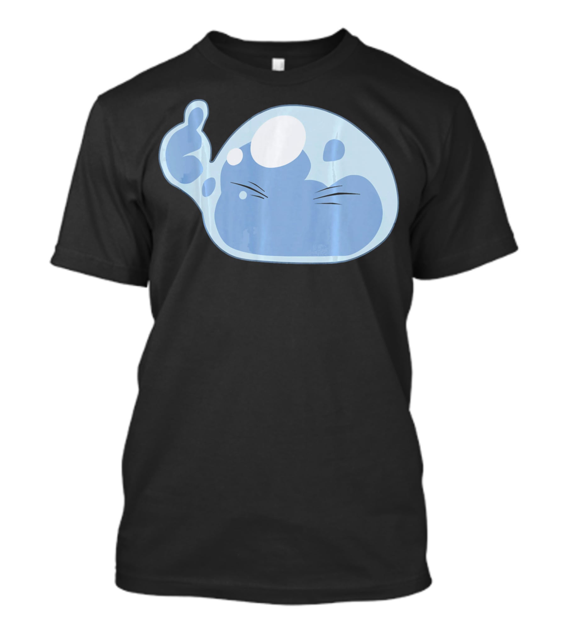Thumbs Up Emoji Slime Anime Face T-Shirt