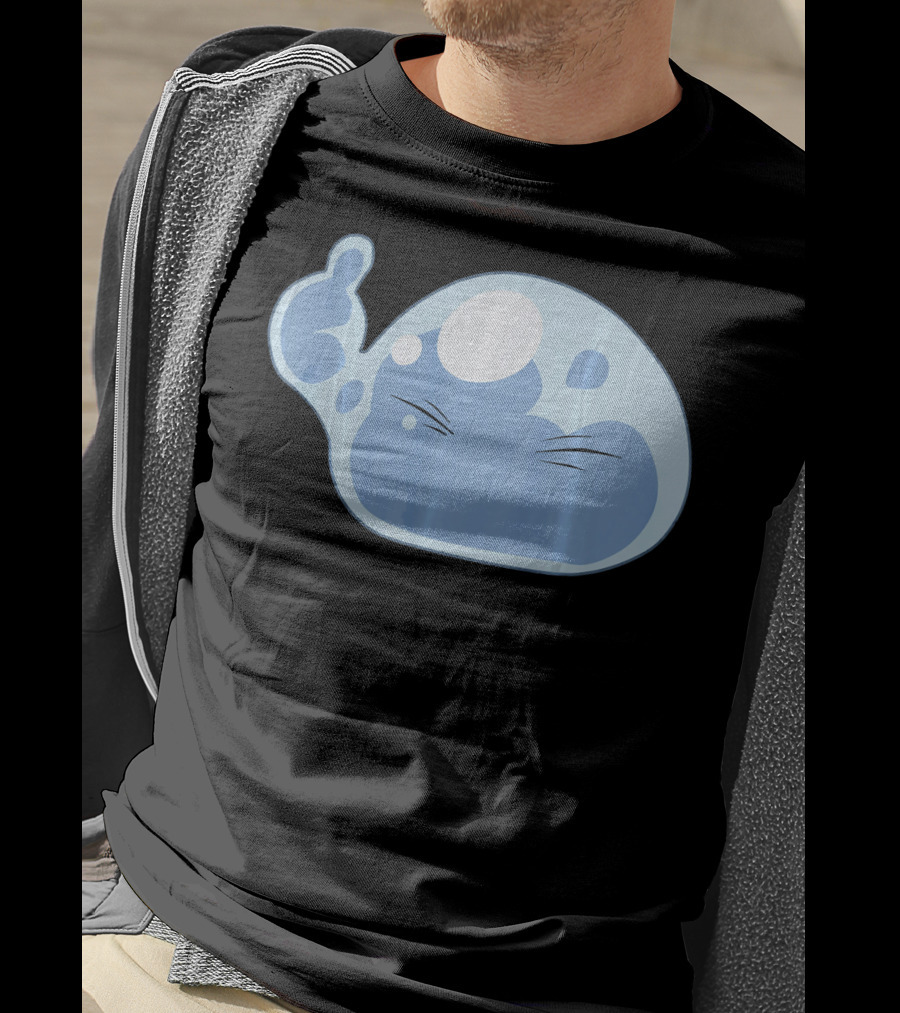 Thumbs Up Emoji Slime Anime Face T-Shirt