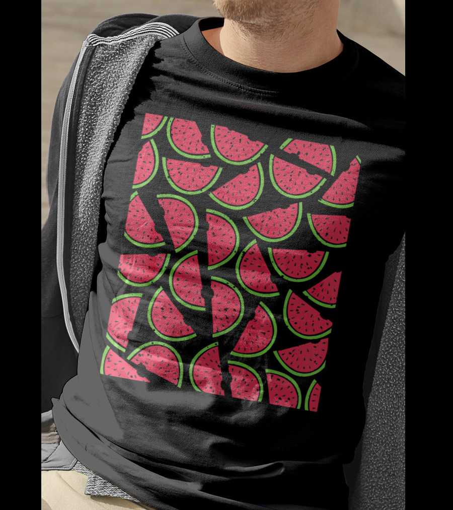 Watermelon Funny Summer Melon T-Shirt
