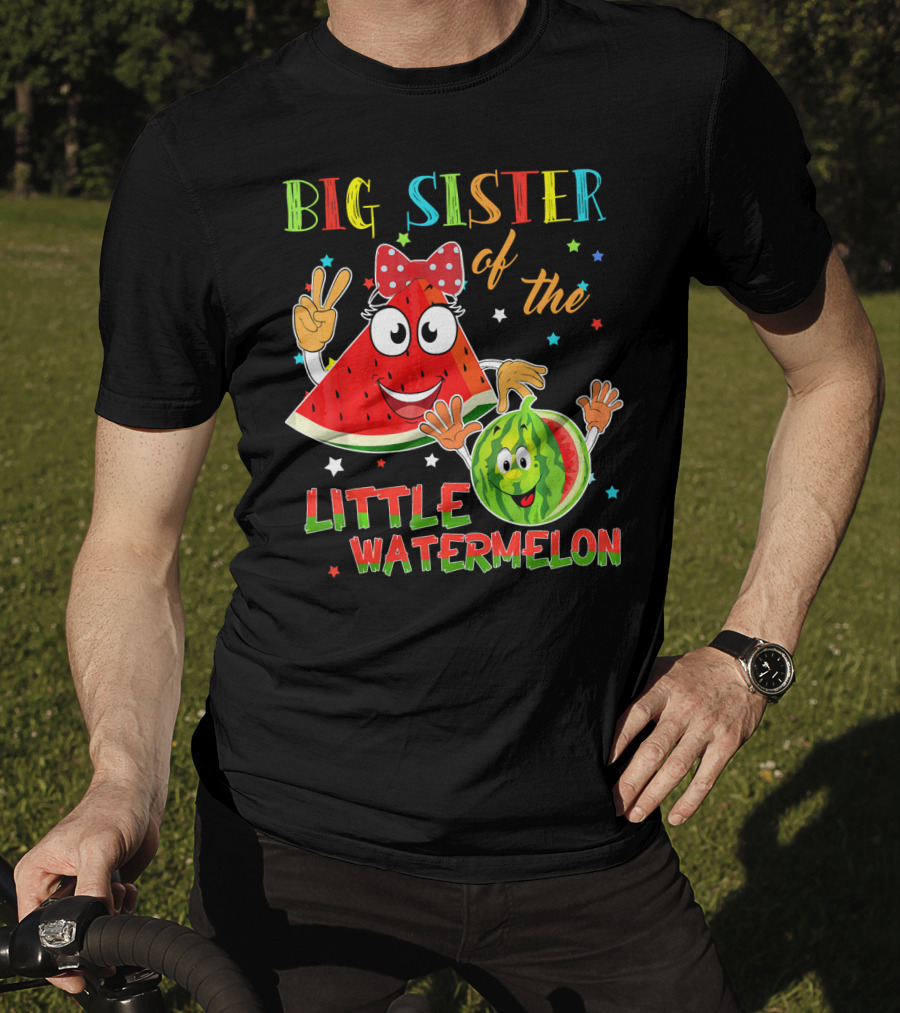 Big Sister Of The Little Watermelon T-Shirt