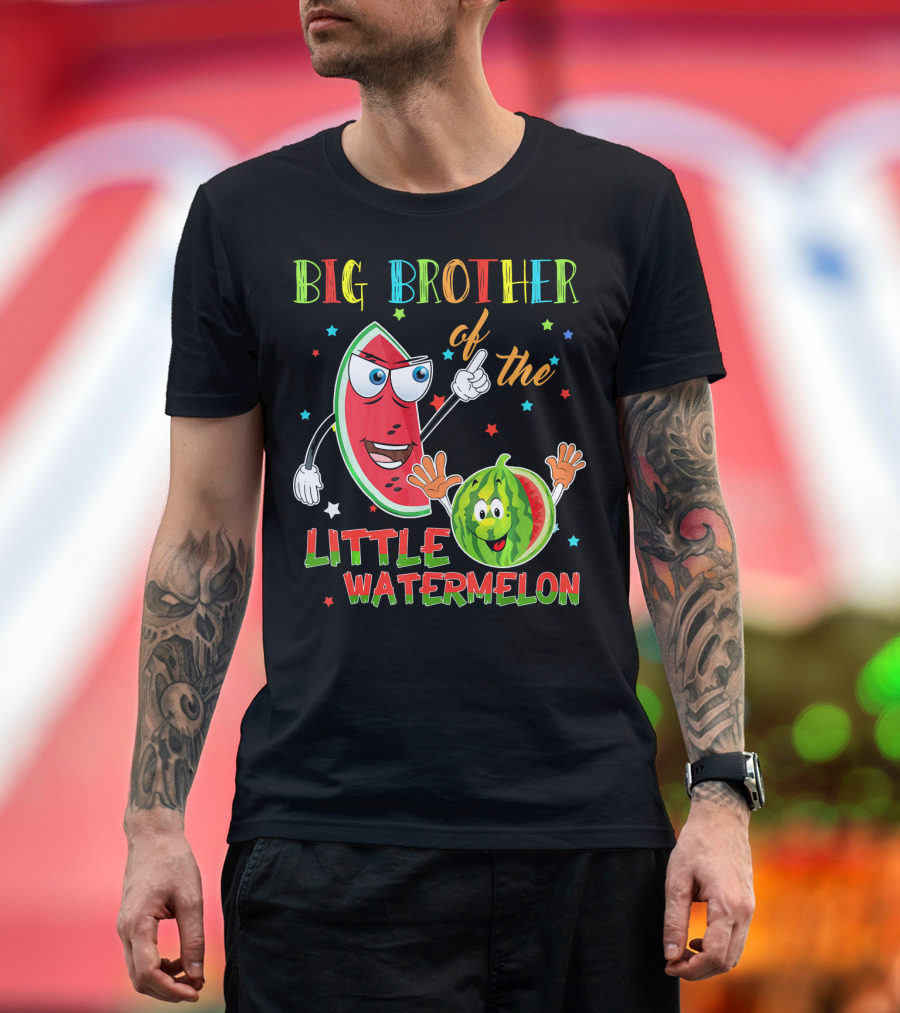 Big Brother of the Little Watermelon Birthday T-Shirt