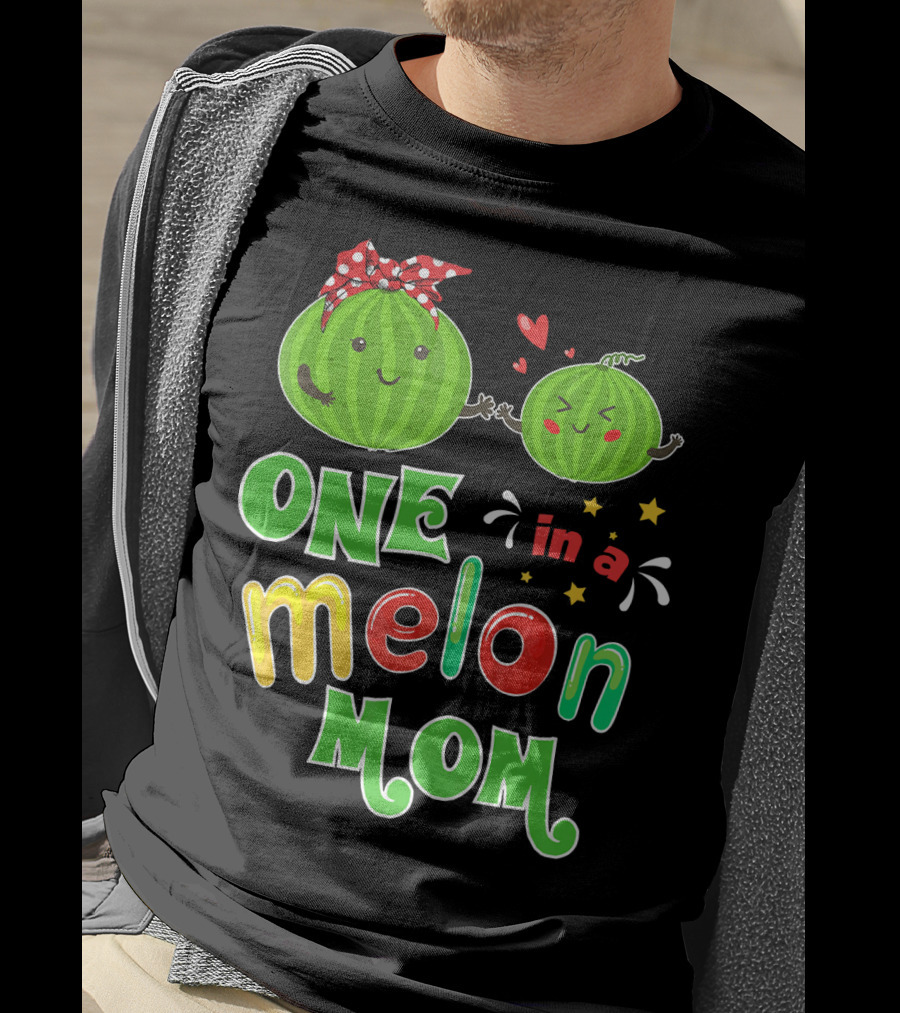 One In A Melon Mom Summer Tropical T-Shirt