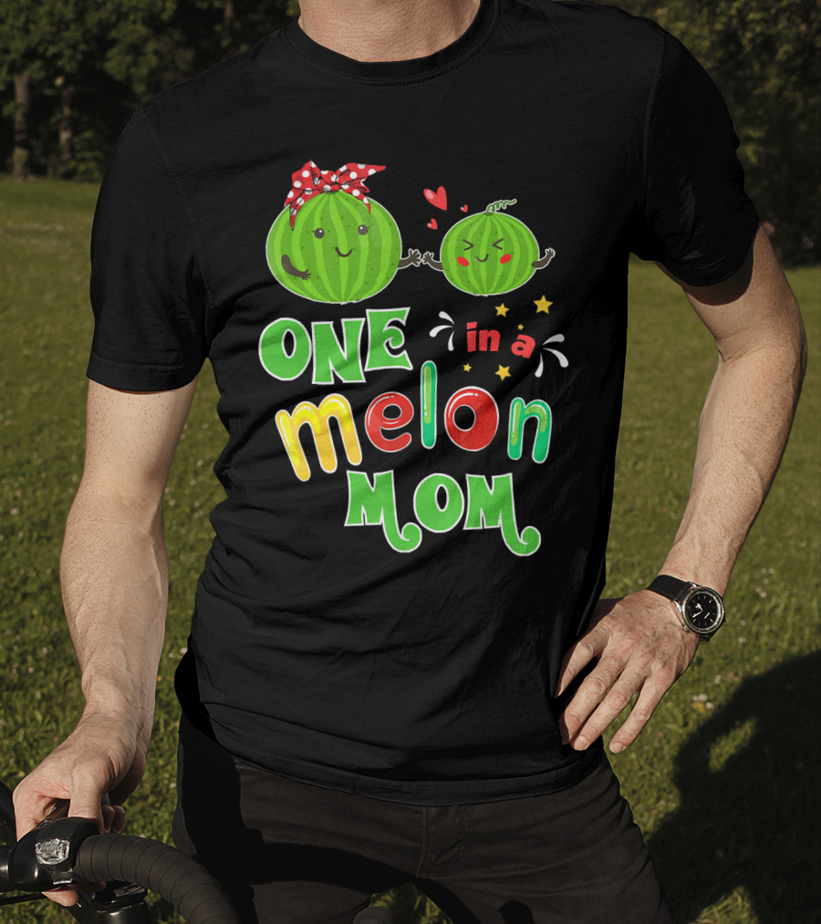 One In A Melon Mom Summer Tropical T-Shirt