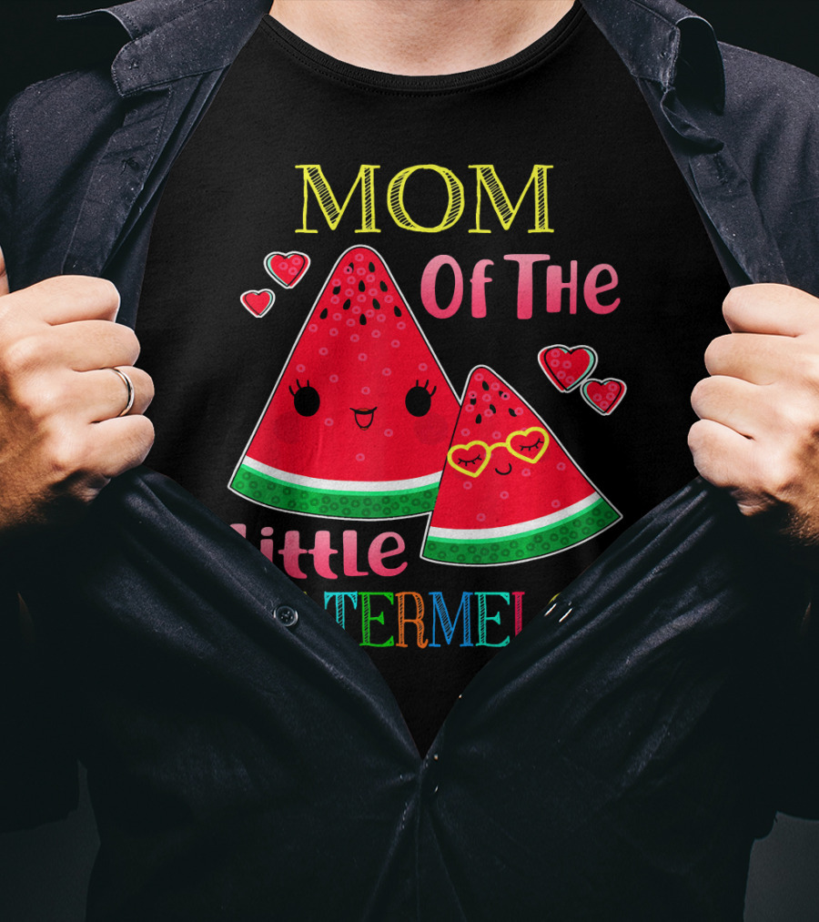 Mom Of The Little Watermelon T-Shirt