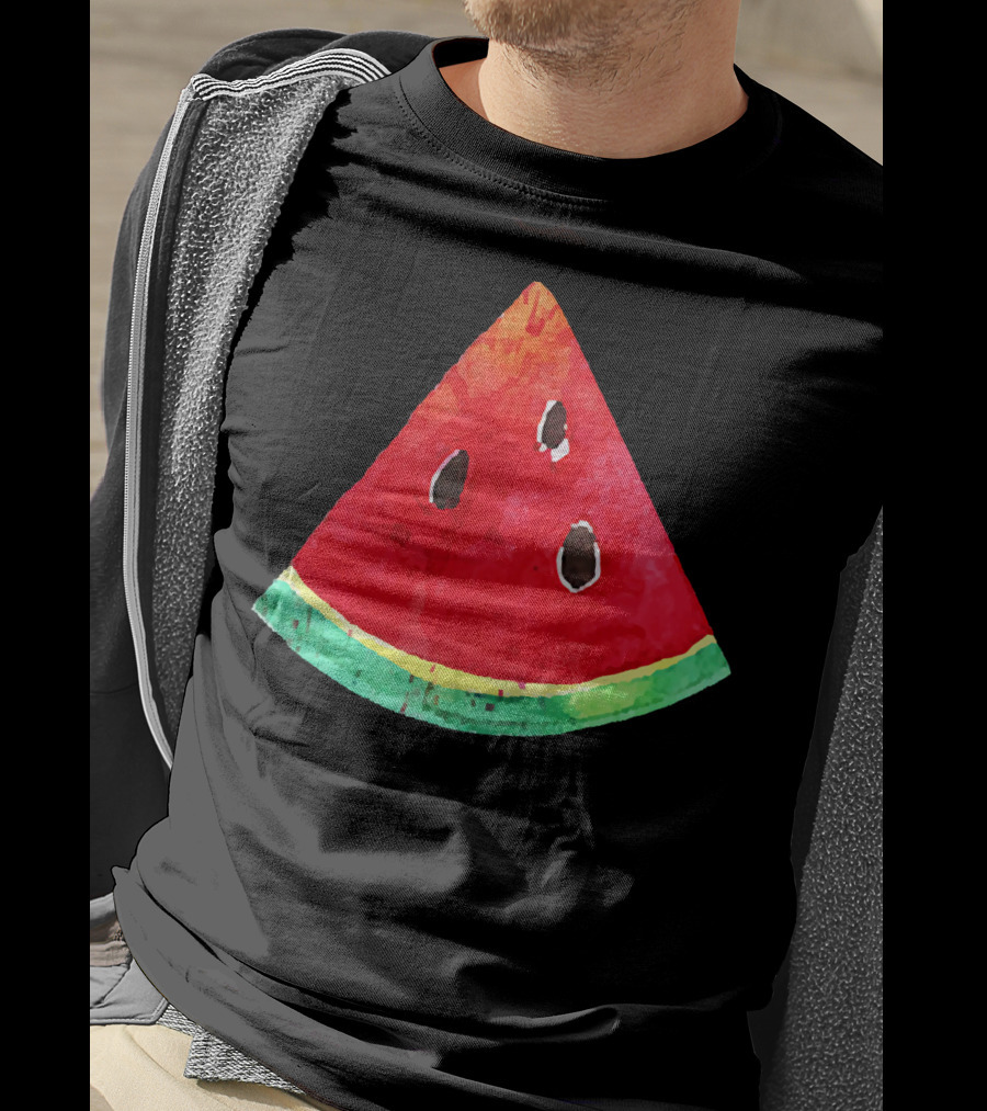 Watermelon Slice Fun Fruit Group Costume T-Shirt
