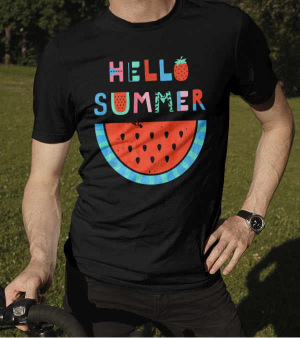 Hello Summer Fun Watermelon T-Shirt