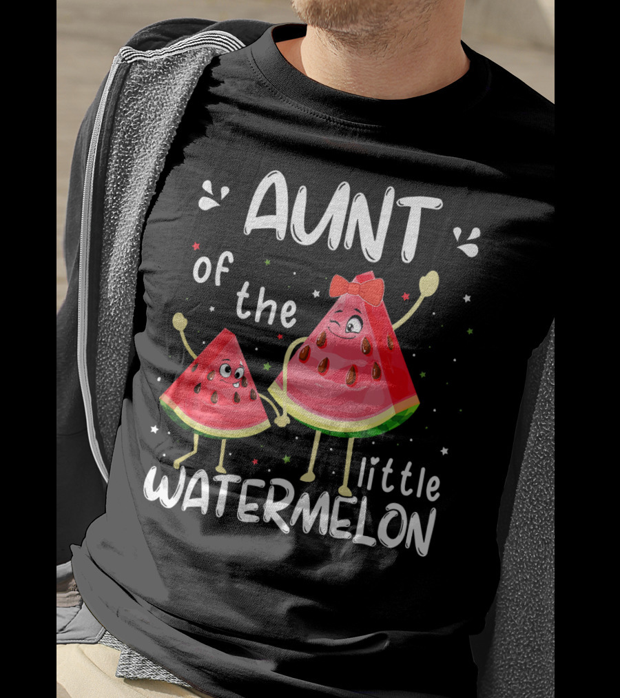 Aunt Of The Little Watermelon T-Shirt