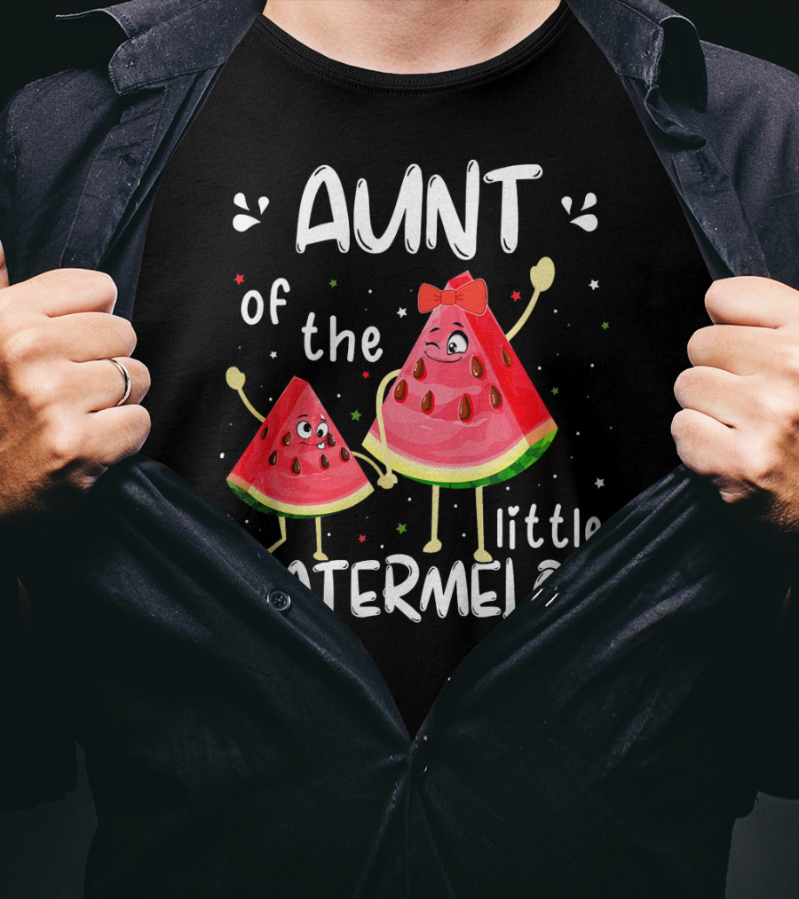 Aunt Of The Little Watermelon T-Shirt