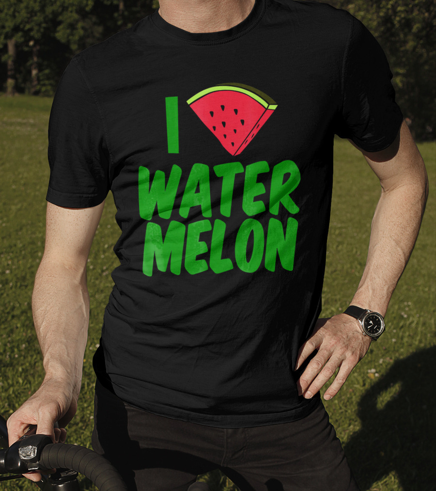 I Love Watermelon Slice Top T-Shirt