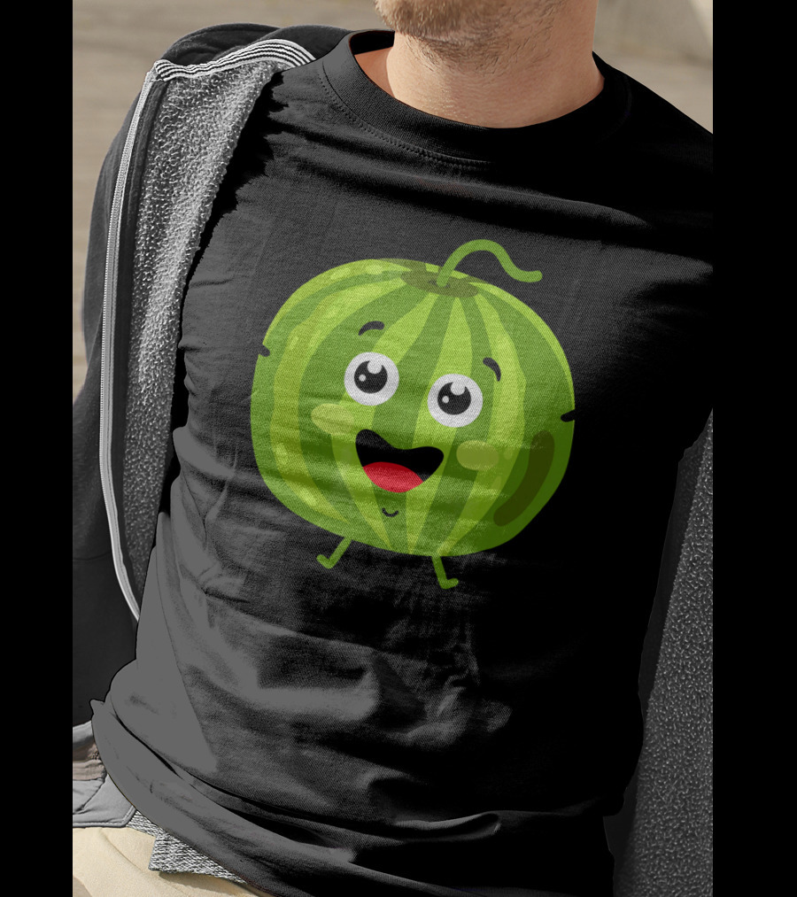 Happy Smiling Watermelon T-Shirt