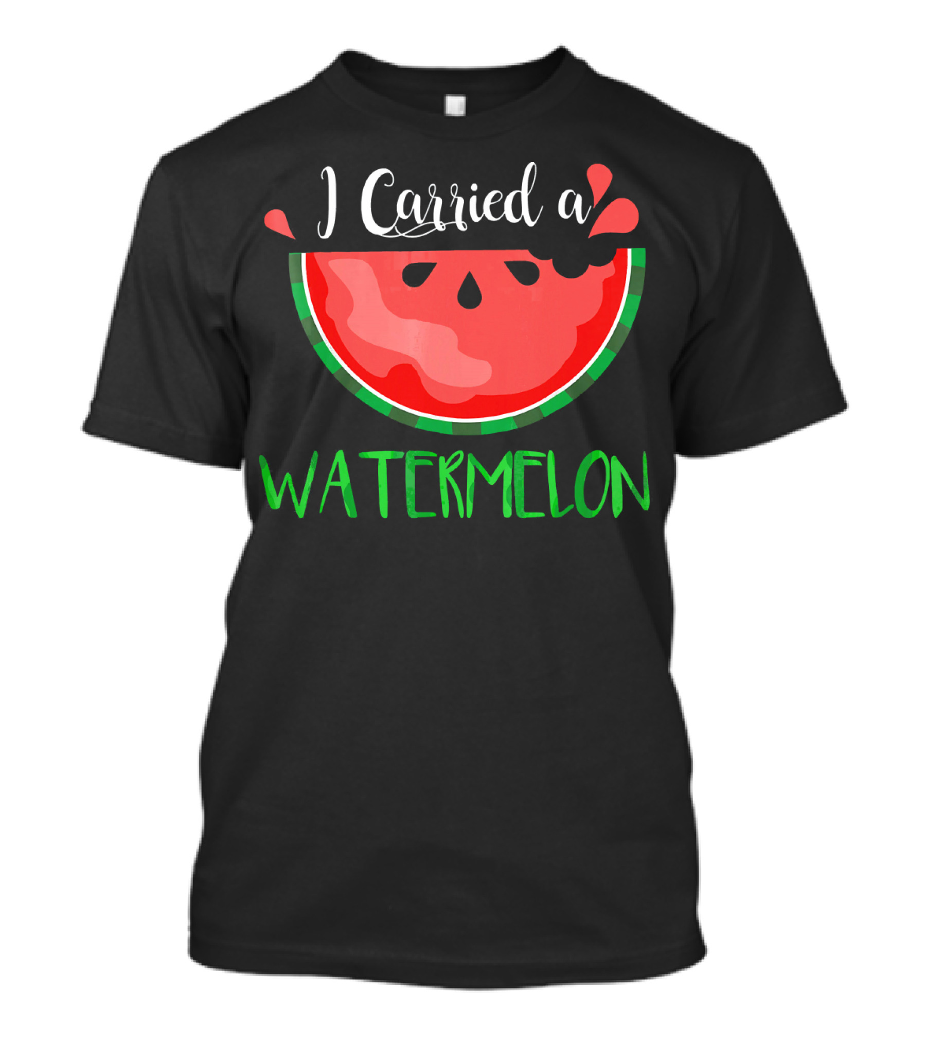 I Carried A Watermelon Funny Dancing Dirty Dancing Reference T-Shirt