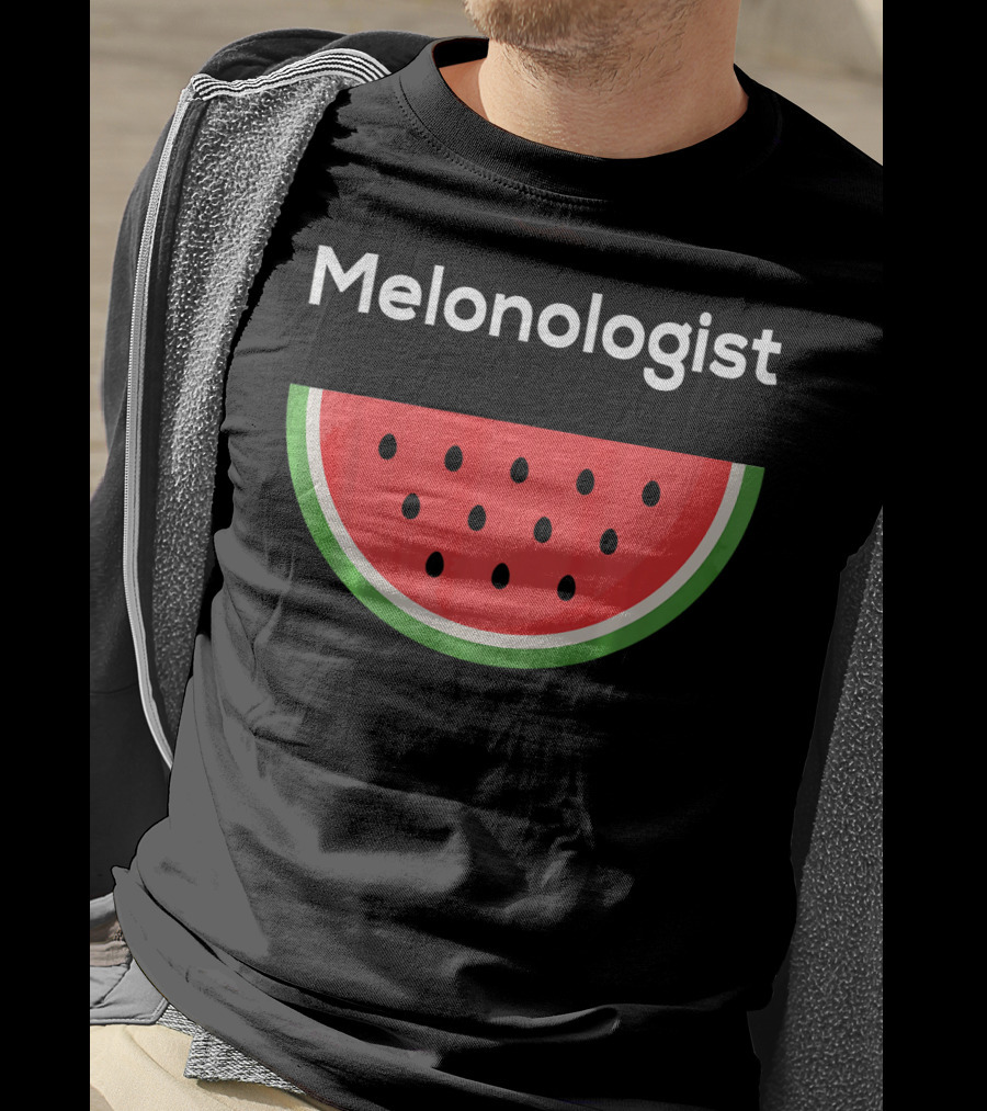 Melonologist Cute Watermelon Slice T-Shirt