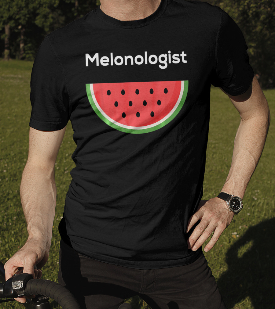 Melonologist Cute Watermelon Slice T-Shirt