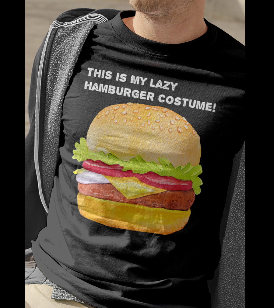 This Is My Lazy Hamburger Costume T-Shirt