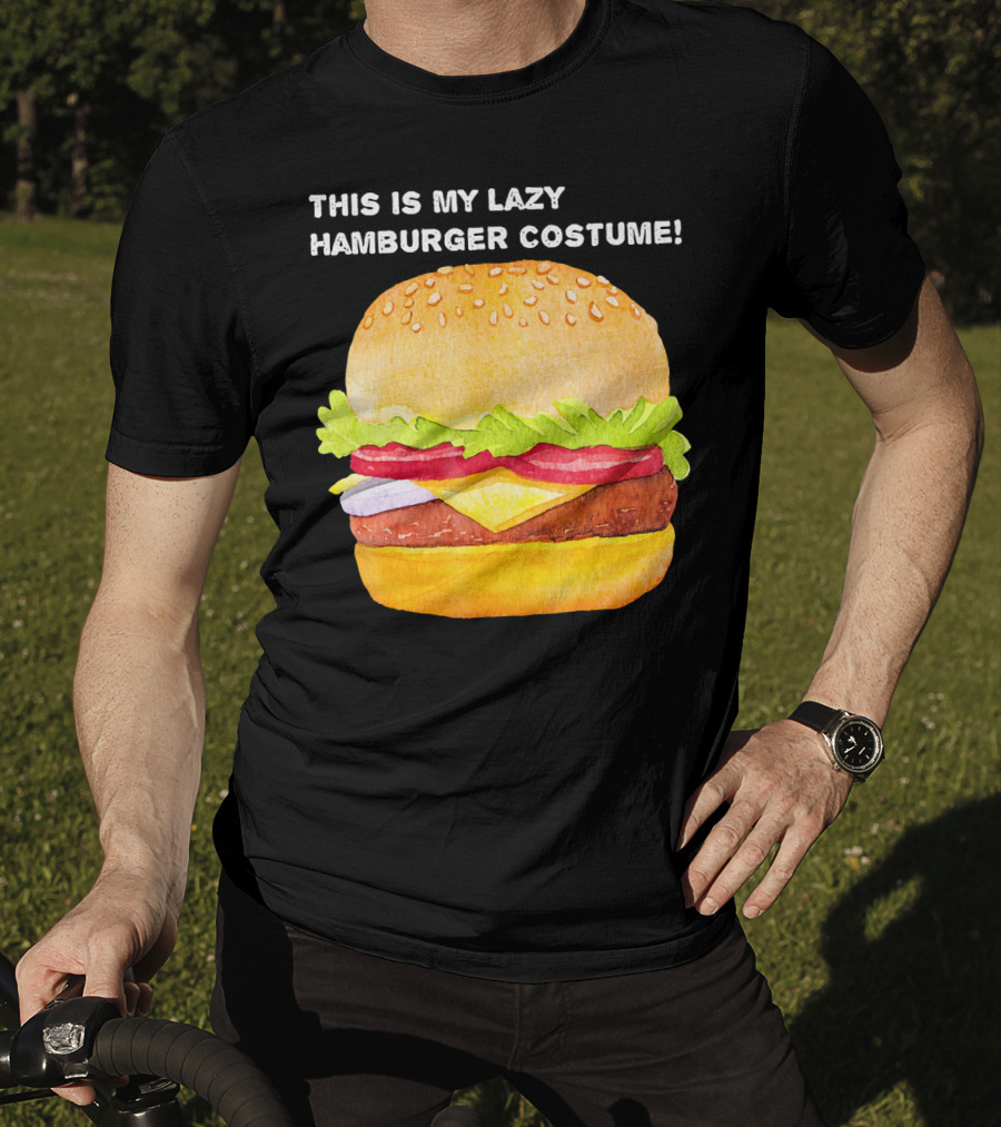 This Is My Lazy Hamburger Costume T-Shirt