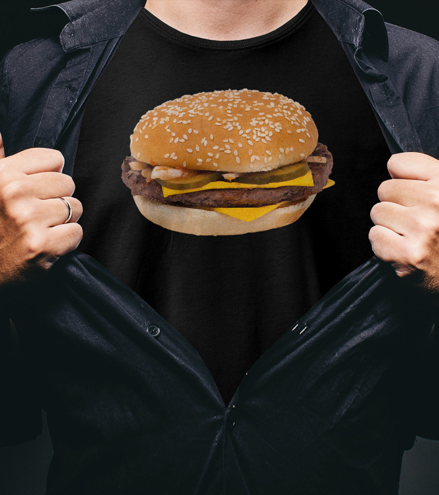 Cheeseburger Hamburger Costume T-Shirt