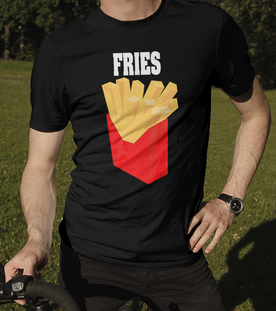 FRIES French Fries Box T-Shirt